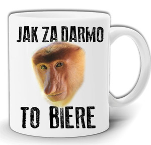 JANUSZ NOSACZ JAK ZA DARMO TO BIERE KUBEK W PUDEŁKU GW58