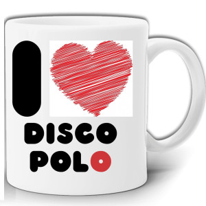 I LOVE DISCO POLO KOCHAM DISCO KUBEK W PUDEŁK U DP2