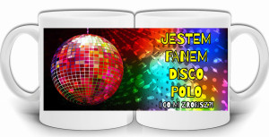 JESTEM FANEM DISCO POLO DISCOPOLO KUBEK W PUDEŁKU DP3