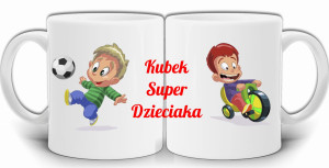 KUBEK SUPER DZIACIAKA PREZENT KUBEK W PUDEŁKU GW66