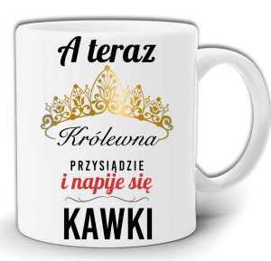 A TERAZ KRÓLEWNA PRZYSIĄDZIE I NAPIJE SIĘ KAWKI KUBEK W PUDEŁKU GW98