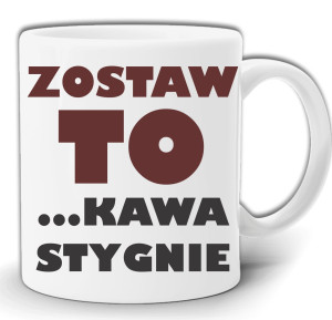 ZOSTAW TO KAWA STYGNIE ZESTAW KUBEK W PUDEŁKU GW117