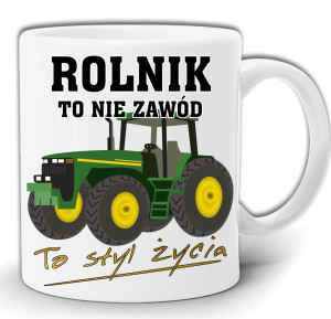 ROLNIK TO NIE ZAWÓD TO STYL ŻYCIA KUBEK W PUDEŁKU GW132