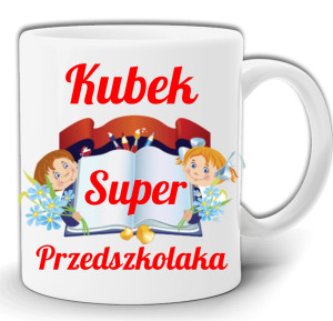 PRZEDSZKOLE KUBEK SUPER DZIECIAKA + PUDEŁKO GW140