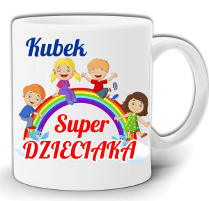 KUBKI DLA DZIECI KUBEK SUPER DZIECIAKA W PUDEŁKU GW143