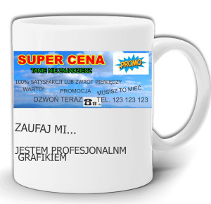 KUBEK PROFESJONALNEGO GRAFIKA KOMPUTEROWEGO W PUDEŁKU GW153