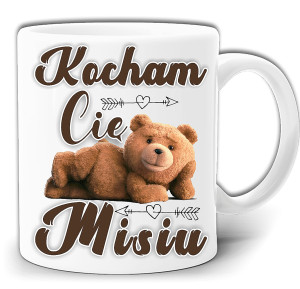 WALENTYNKI PREZENT MIŚ KOCHAM CIĘ KUBEK W PUDEŁKU GW166