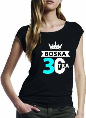 KOSZULKA DAMSKA BOSKA TRZYDZIESTKA 30