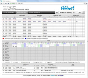 Podgląd raportów dla pracowników przez przeglądarkę internetową - opłata roczna
