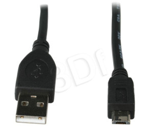 Kabel GEMBIRD CCP-MUSB2-AMBM-6 (USB M - Micro USB M; 1,8m; kolor czarny)