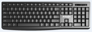 Activejet K-3803S Klawiatura przewodowa USB