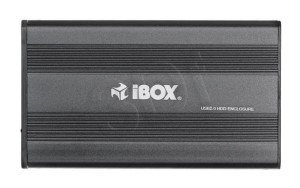 Obudowa IBOX HD-01 ZEW. 2,5" USB 2.0 IEU2F01 (2.5"; USB 2.0; Aluminium; kolor czarny)
