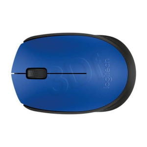 Mysz Logitech 910-004640 (optyczna; 1000 DPI; kolor niebieski