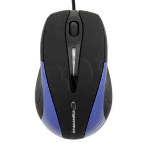 Mysz Esperanza Sirius EM102B (optyczna; 800 DPI; kolor czarny)