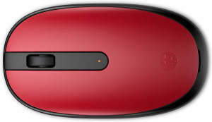 Mysz HP 240 Empire Red Bluetooth Mouse bezprzewodowa czerwono-czarna 43N05AA