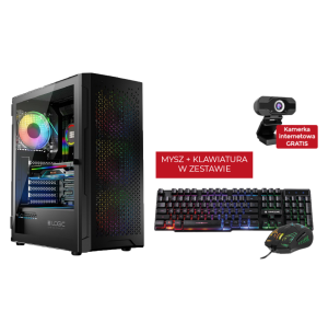 Komputer Pricemax DXL12 - Procesor AMD Ryzen 9 7900 | Pamięć 32GB | Dysk SSD 1TB | GeForce RTX 5070 12GB | Windows 11 | Mysz i Klawiatura GAMEZONE RGB