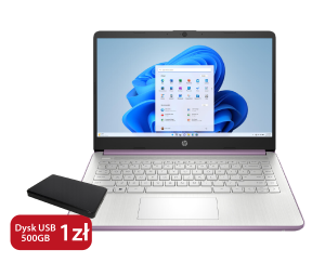 Laptop HP 15-FD0123DS - Intel N100 | RAM 4GB | SSD 128GB | 15.6"HD Dotykowa | Windows 11 | Podświetlana klawiatura, czytnik linii papilarnych | WINTER