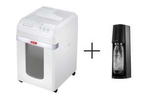 HSM Shredstar Autofeed X300, 30L, P4, 4x12 mm + dodajemy SodaStream saturator Terra Czarny+butelka 1L+CO2 za 1zł