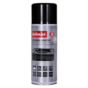 Activejet AOC-401 Preparat do czyszczenia drukarek, urządzeń (400 ml) Niezbędny w każdym biurze i każdym domu wyposażonym w drukarkę. Specjalny środek