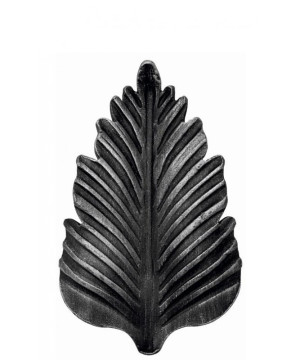 Liść stalowy kalii ozdobny H85 x L50 x 2 mm/ 50.134
