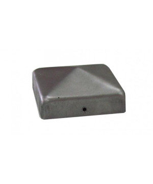 Daszek stalowy kopertowy na słupek 120x120x1 mm/ 62.012.01