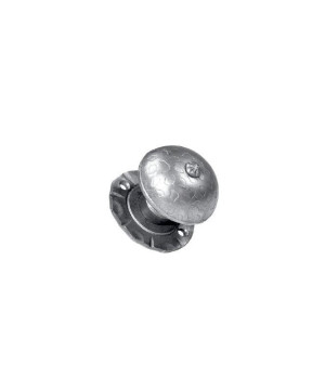 Gałka stalowa Fi65 x H70 mm/ 63.018