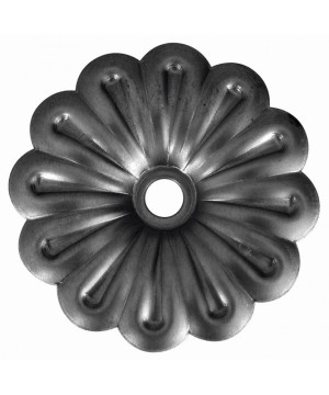 Kwiat stalowy ozdobny Fi66 mm x 1,2 mm otwór Fi5,5/ 50.010