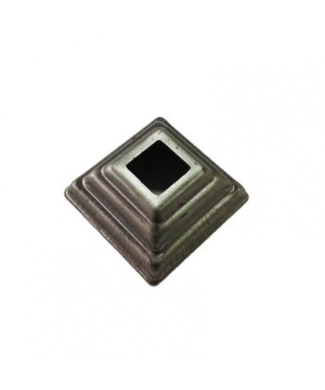 Maskownica stalowa 14x14 mm / H19x44x44 mm/ 44.147