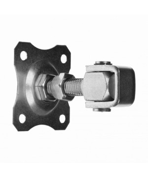 Zawias regulowany z szyldem ozdobnym M16 80x80x3/ 61.016