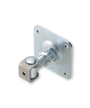 Zawias regulowany M18 z szyldem 80x80/ CA/378M18