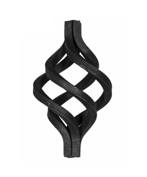 Koszyk z 4 prętów 20x20 mm / H165 x L100 mm/ 12.083