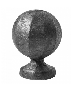 Gałka stalowa kuta Fi 30 mm / H45 mm/ 42.011