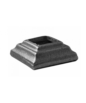 Maskownica stalowa otwór 14,5x14,5/H15xL40xW40 mm/ 44.128