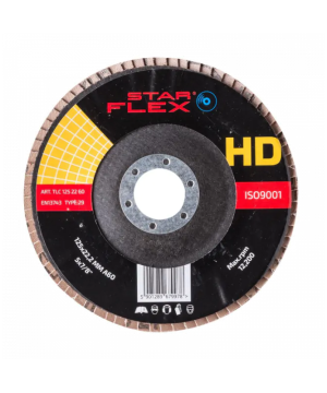 Tarcza listkowa ceramiczna 125-22 / 60 gr.STAR-FLEX