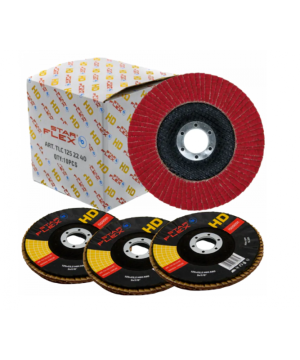 Tarcza listkowa ceramiczna 125-22 / 80 gr.STAR-FLEX/ TLC1252280