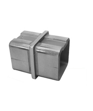 Nierdzewny łącznik do profilu 40x40x2 mm satyna/ A/4790-040