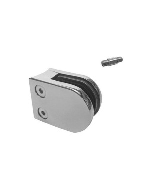 Uchwyt do szkła 50x40x26 mm do rury 42,4 mm - poler/ A/2000-042-L
