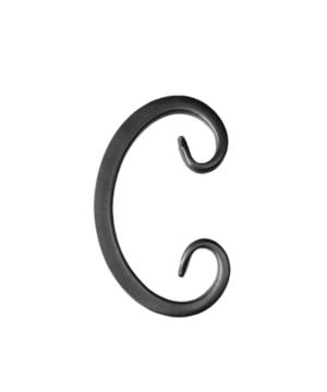 Spirala typu C 12x12 mm / H130 x L80 mm/ 10.302