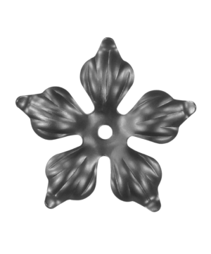 Kwiat stalowy ozdobny Fi 100 mm x 2 mm/ 50.021.01