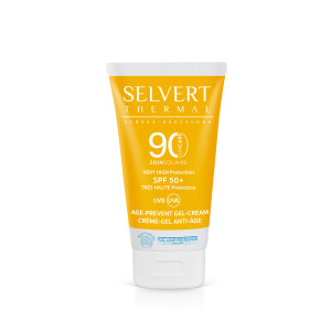 Selvert Thermal Sun Care - Żel-Krem do twarzy SPF90 50 ml