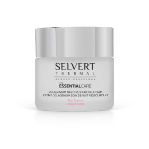Selvert Thermal Essential Care - Krem Na Noc z Kolagenem „Nocne Zaopatrzenie” 50 ml