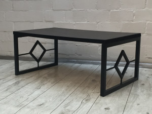 Noga nogi metalowe do stolika kawowego  loft industrial Paro 60x40 cm