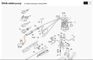 STIHL  Przewód przyłącza zasilania AR 0000 440 2001