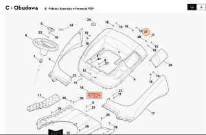 STIHL   Pokrętło 0000 760 1802