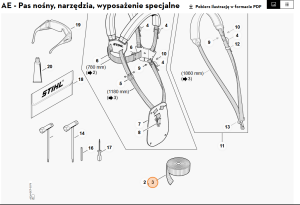STIHL   Taśma 0000 930 2241