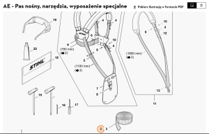 STIHL Taśma 0000 930 2242