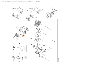 STIHL   Śruba z łbem sześciokątnym M5x55 0000 951 0503
