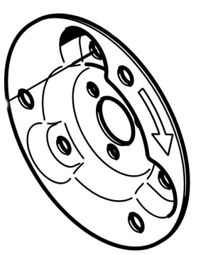 STIHL  Kołnierz - strona lewa 4601 711 8902