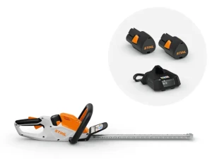 STIHL HSA 40 akumulatorowe nożyce zestaw akumulator 2xAS2 i ładowarka ostrza 50 cm