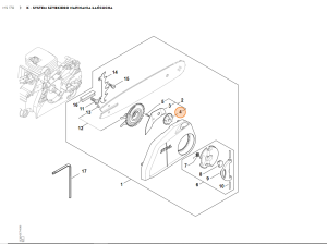 STIHL   Koło napinające 1123 648 2202